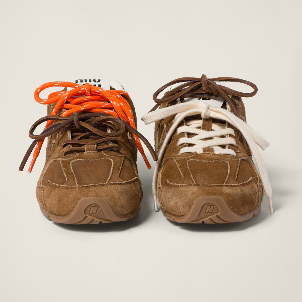 New Balance X Miu Miu 530 SL Suede Sneakers