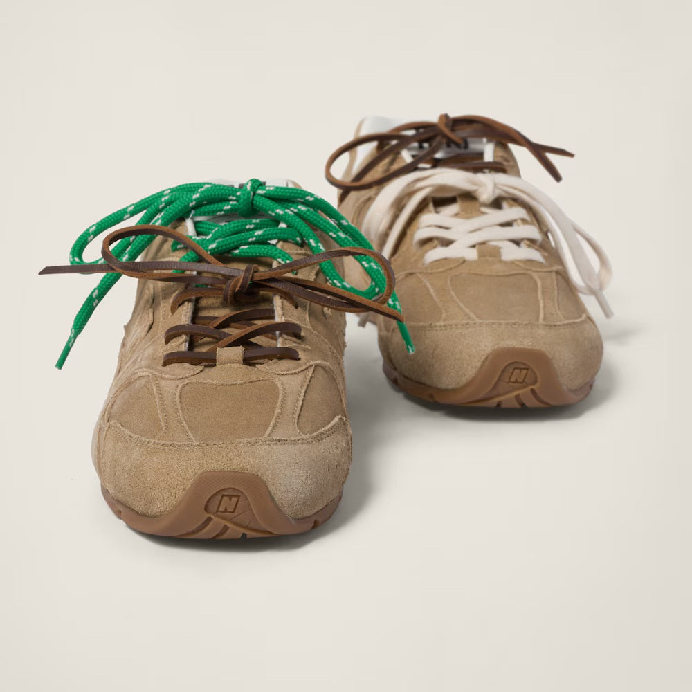 New Balance X Miu Miu 530 SL Suede Sneakers