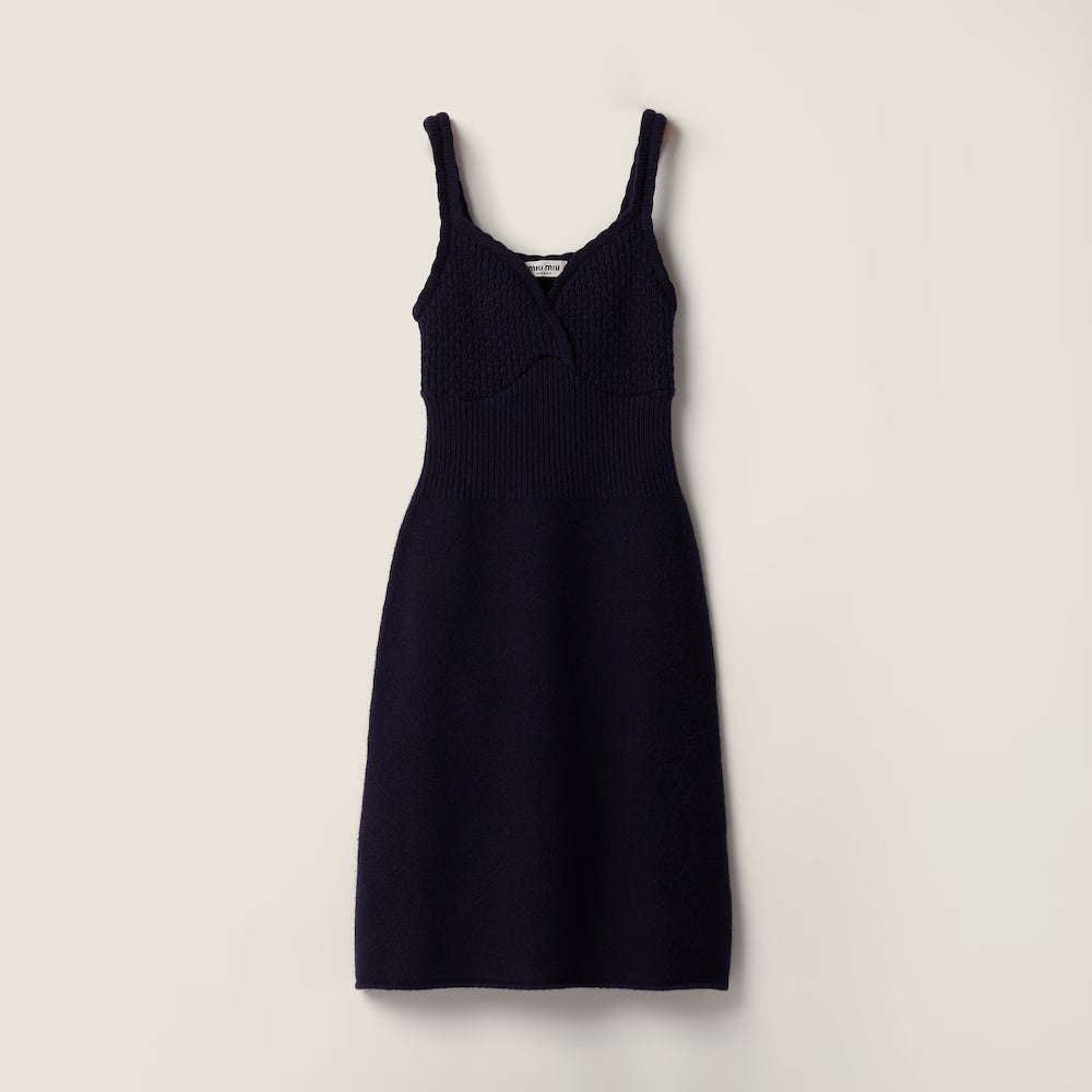 Wool Knit Tank Dress