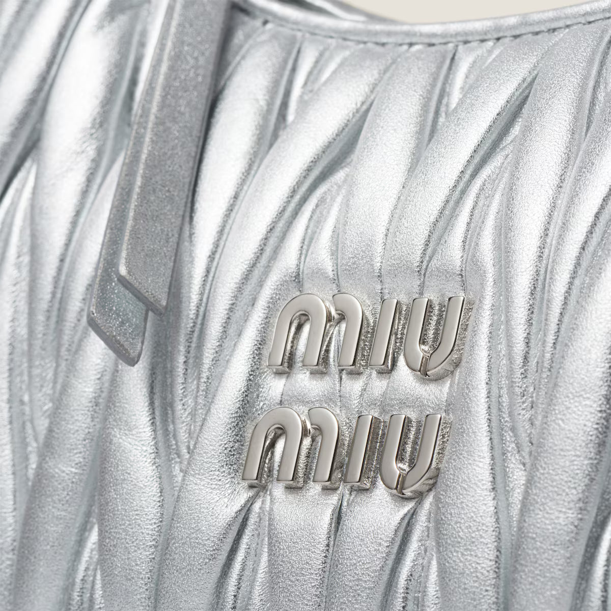 Wander Matelassé Nappa Leather Hobo Bag