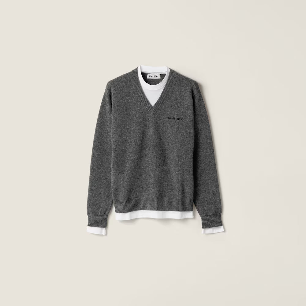 Cashmere V-Neck Sweater