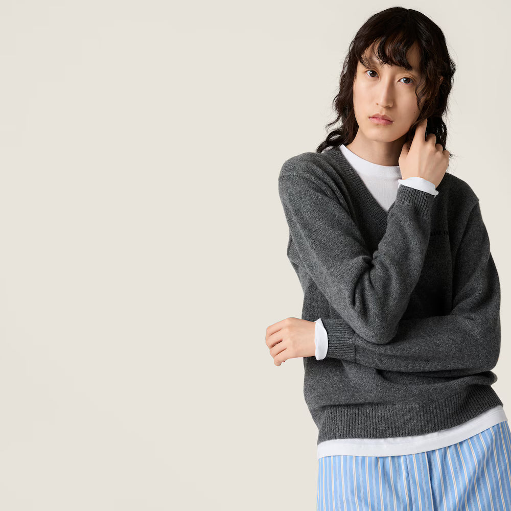 Cashmere V-Neck Sweater