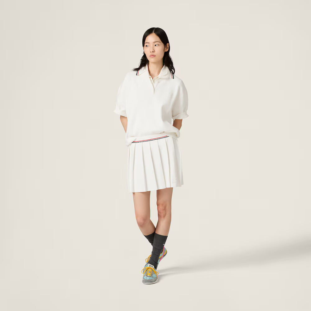 Cotton Knit Polo Shirt