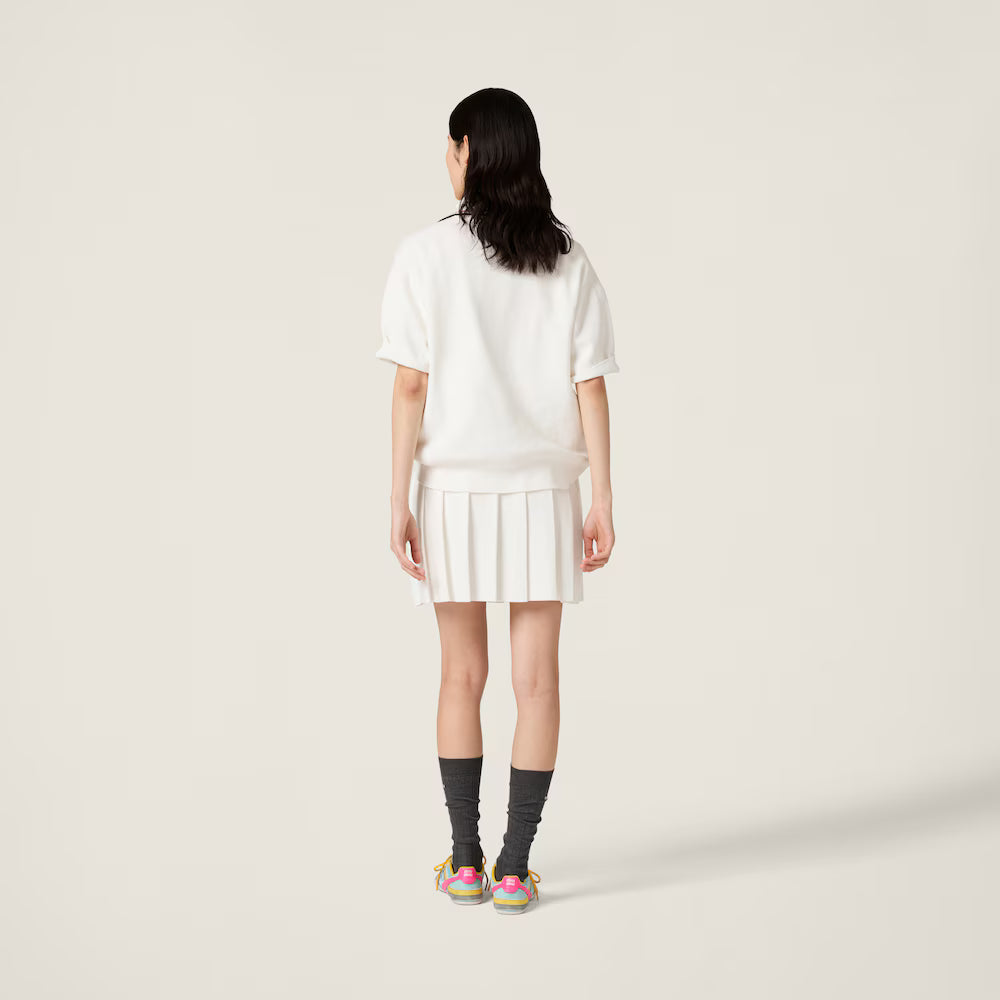 Cotton Knit Polo Shirt