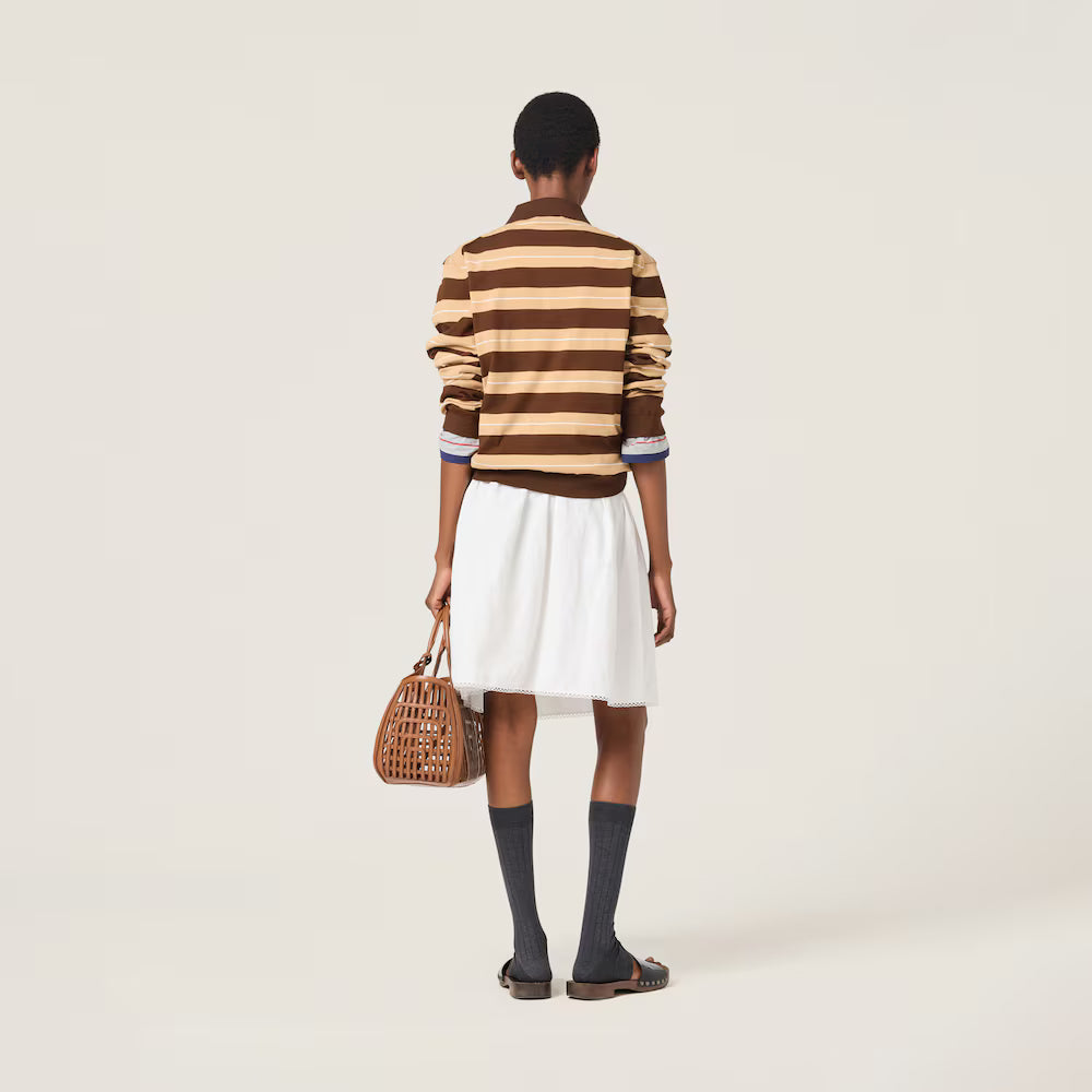 Cotton Knit Polo Shirt