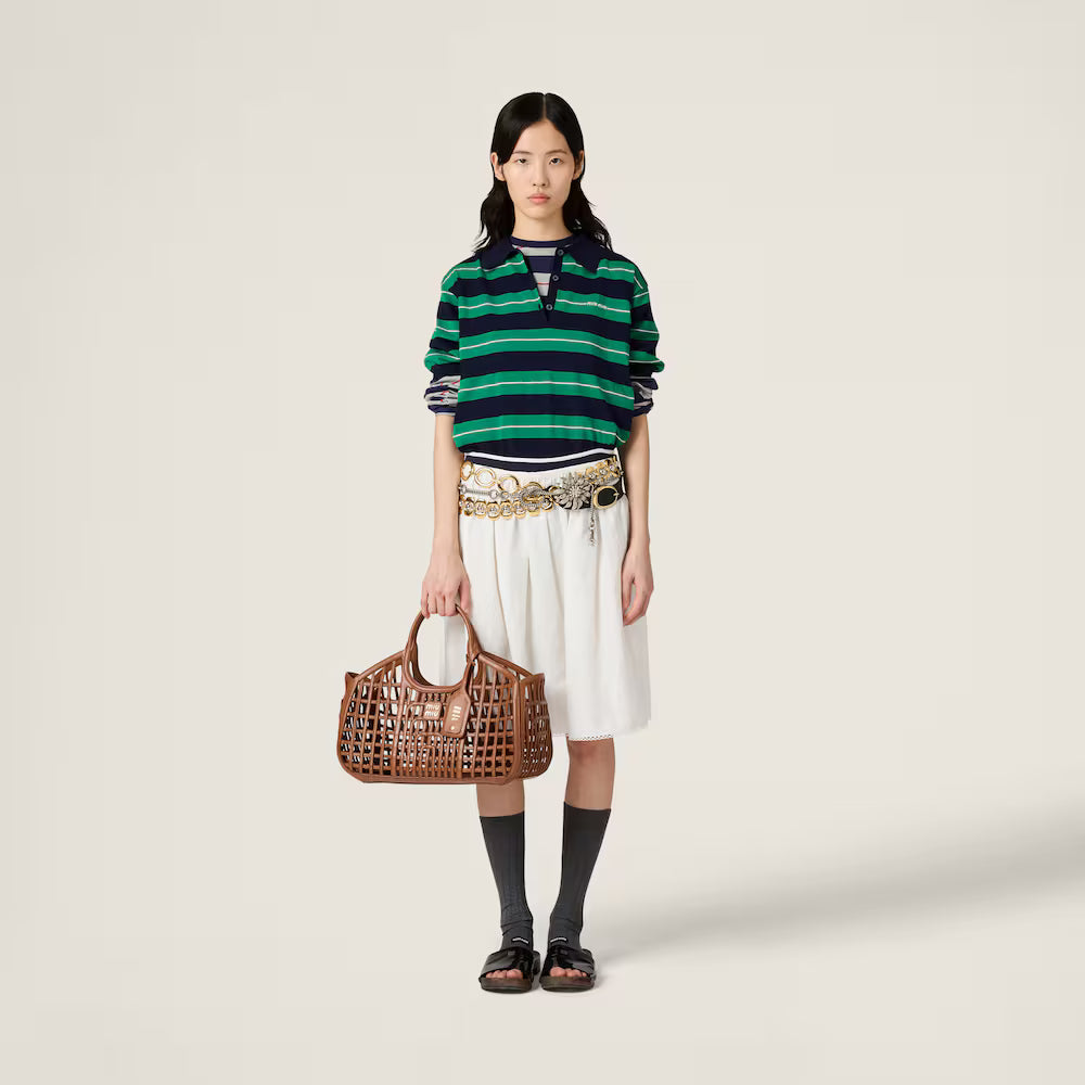 Cotton Knit Polo Shirt