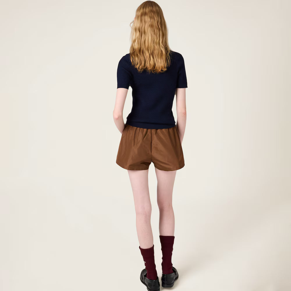 Cashmere And Silk Cable-Knit Crew-Neck Sweater