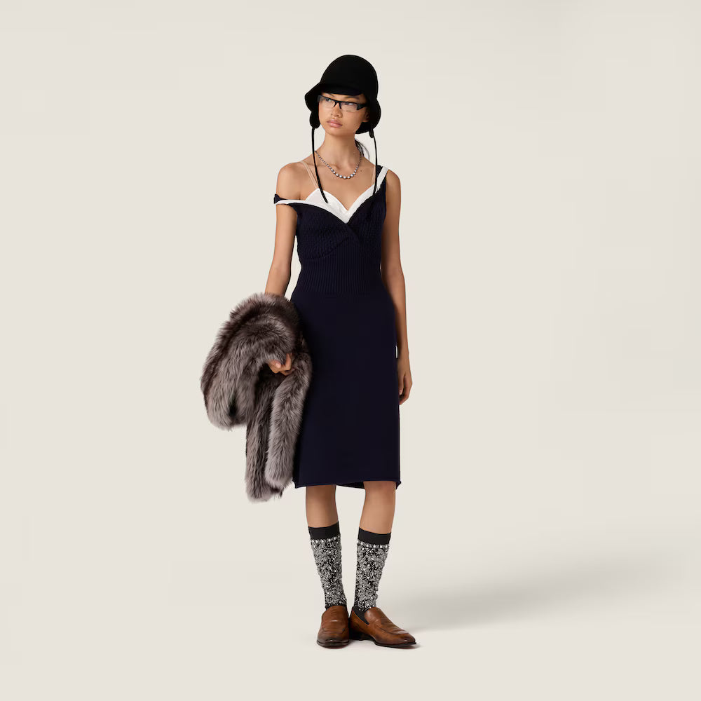 Wool Knit Tank Dress
