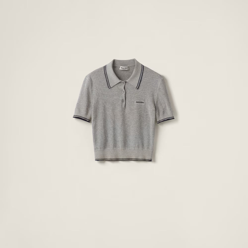 Cotton Jersey Polo Shirt