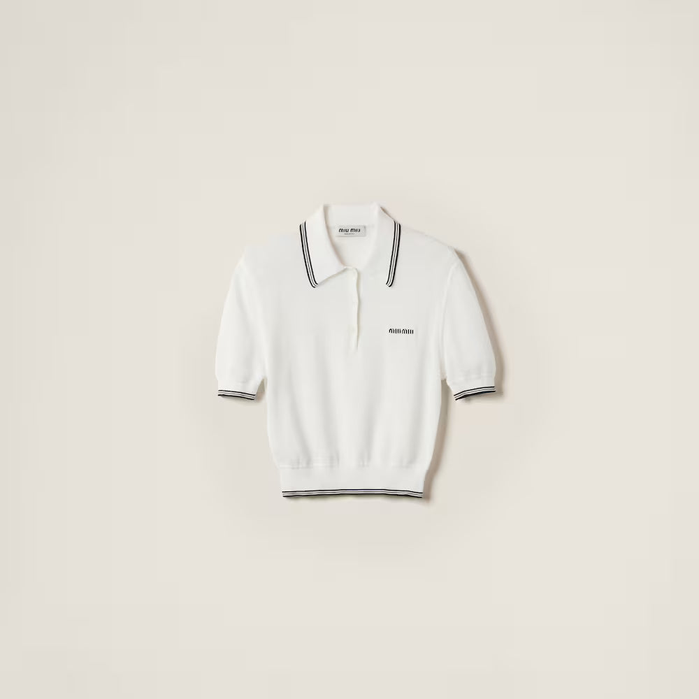 Cotton Jersey Polo Shirt