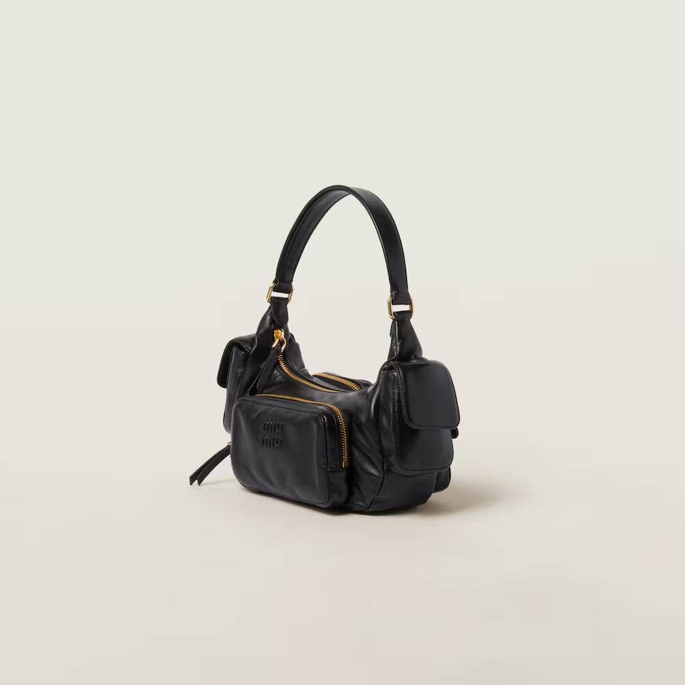 Nappa Leather Pocket Bag