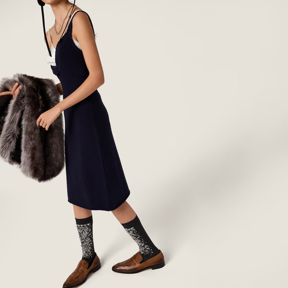 Wool Knit Tank Dress