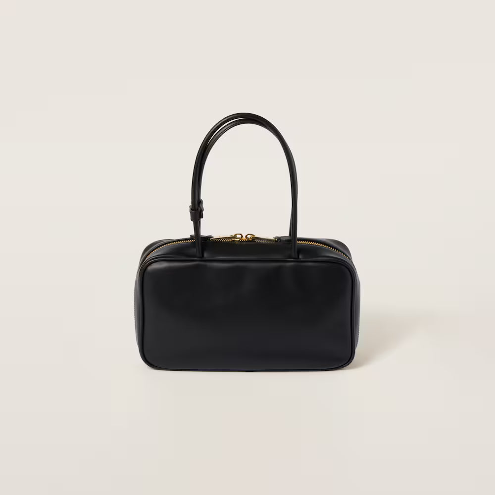 Beau Leather Top-Handle Bag