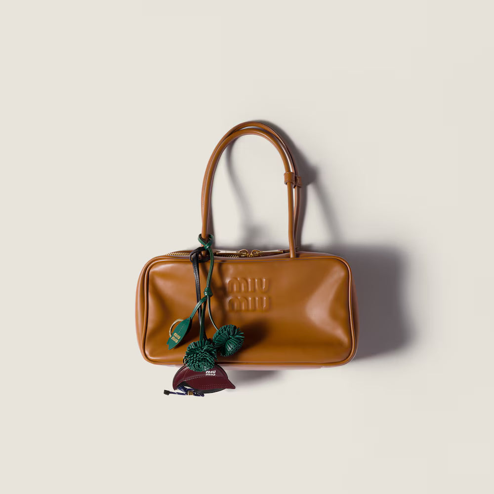 Beau Leather Top-Handle Bag