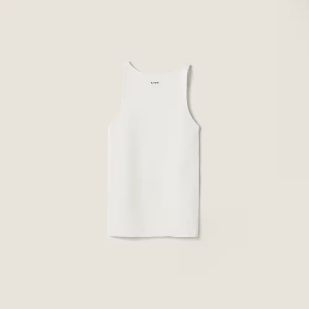 Cotton Knit Tank Top