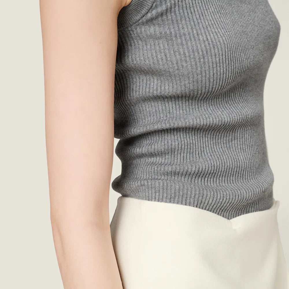 Cotton Knit Tank Top